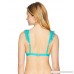 Laundry by Shelli Segal Women's Scallop Lace Bikini Top Swimsuit Turquoise Stone B07B9VB23Q